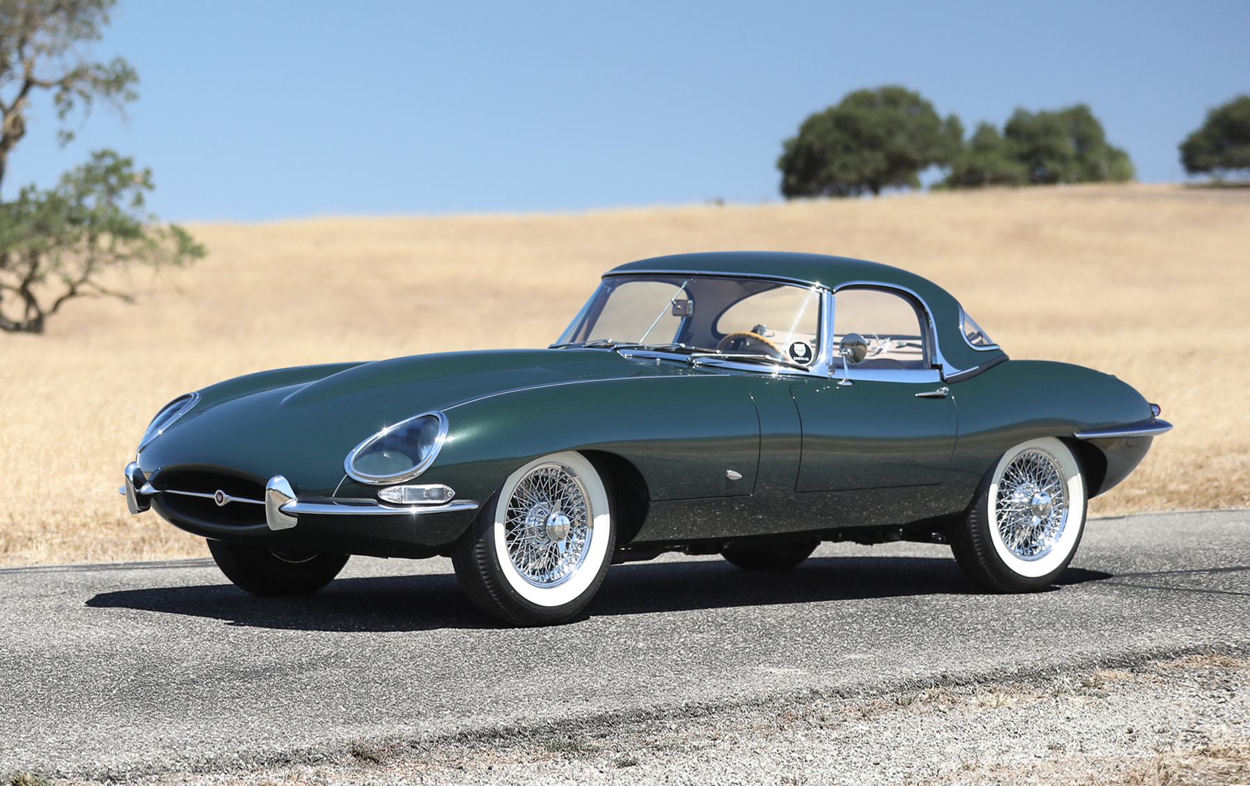 Jaguar e type shop value